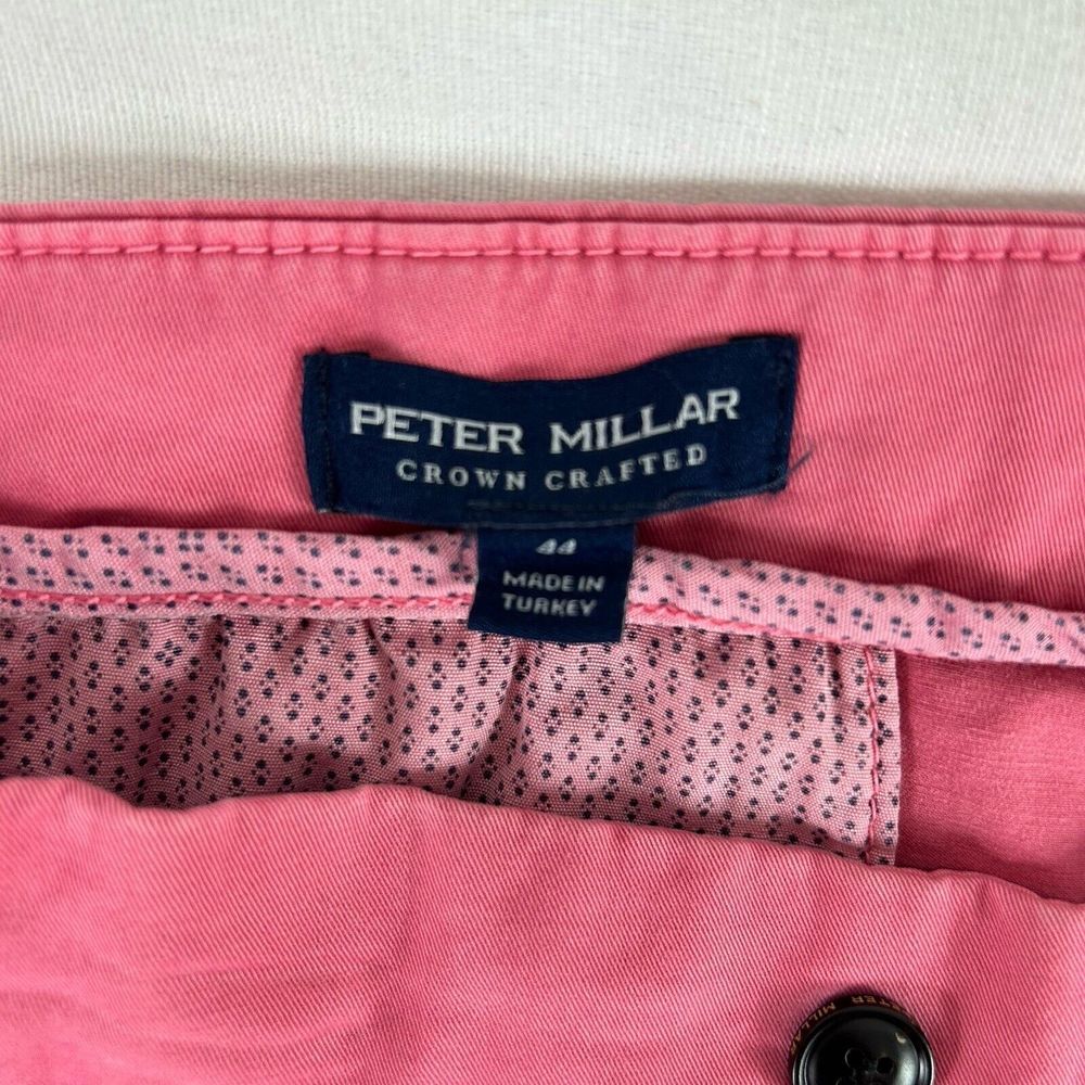 Peter Millar Crown Crafted Concorde Garment Dyed Shorts  Size 44 Pink‎ $140 NWT - Picture 7 of 12